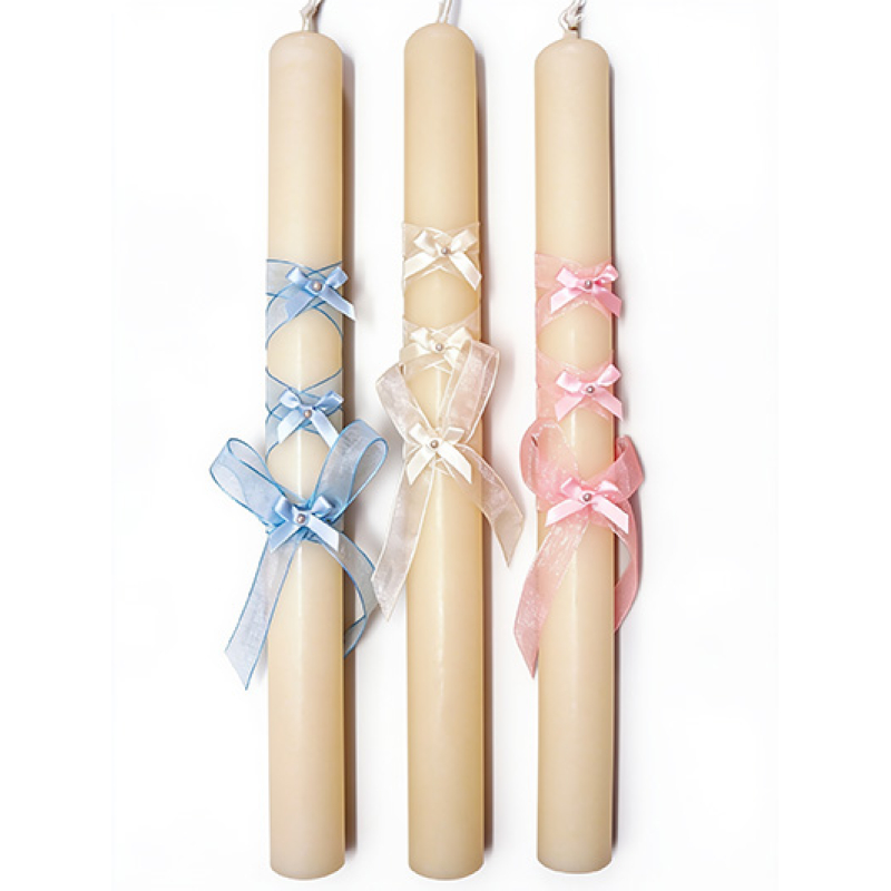 CIRIO DECORADO LACITOS (3,5x40cm)